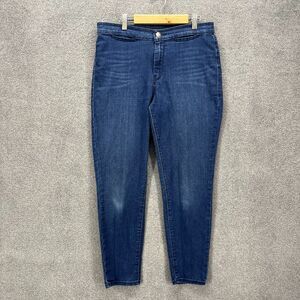 Divine Rights of Denim Skinny Jeans Women 30 " Blue Denim Mid‎ Rise Stretch